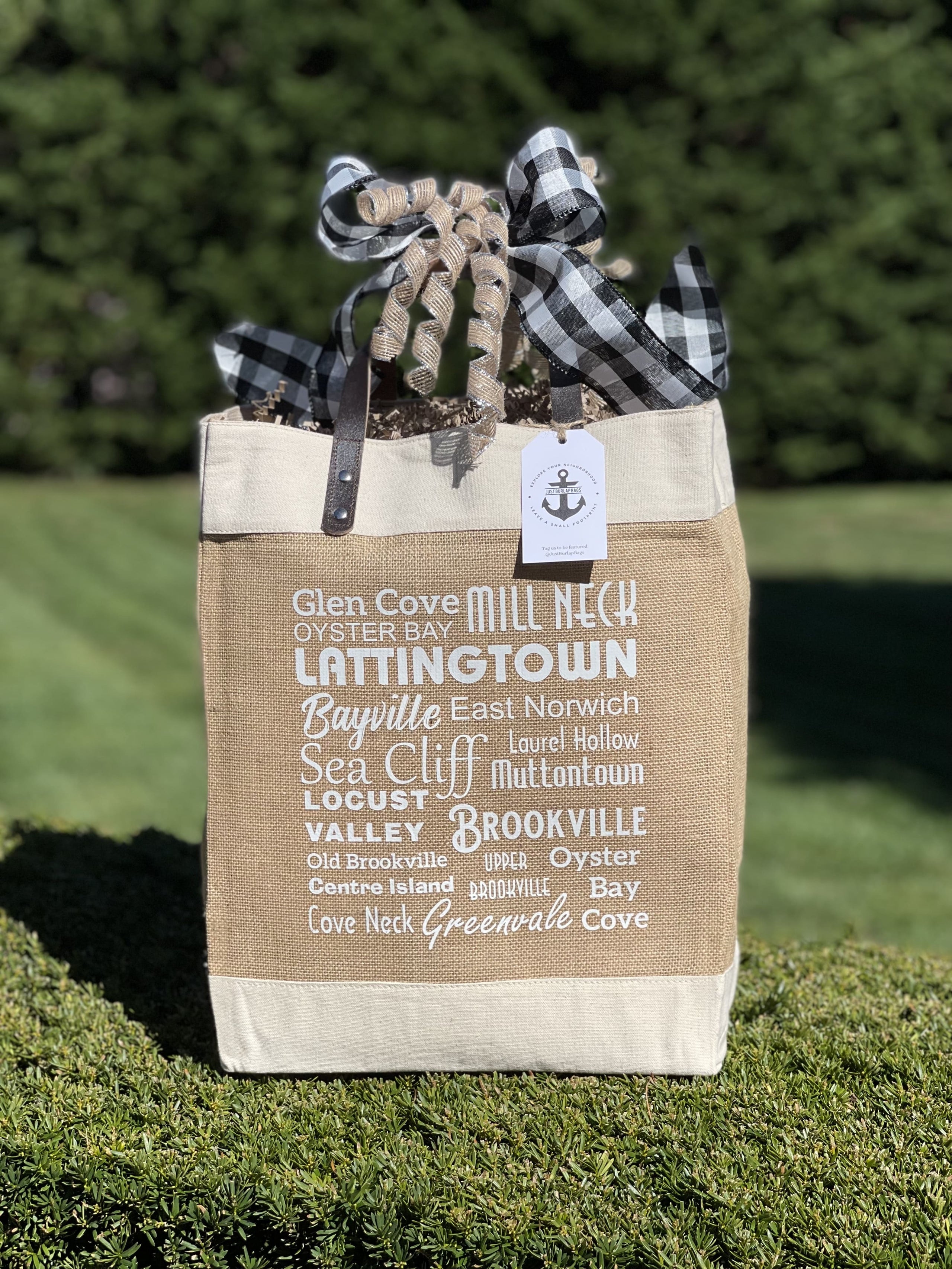 Just Burlap Bags North Shore Market Tote Just Burlap Bags